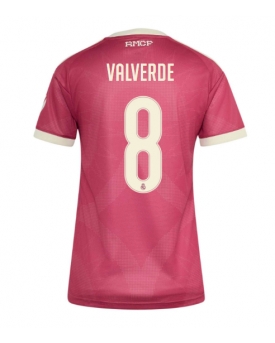 Billige Fotballdrakt Real Madrid Federico Valverde #8 Replika Tredjedrakt Dame 2026-27 Kortermet Billige Fotballdrakt Real Madrid Federico Valverde #8 Replika Tredjedrakt Dame 2026-27 Kortermet